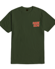 DARK SEAS OIL DRUM TEE MILITARY GREEN