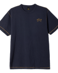 DARK SEAS FINELINE T-SHIRT HEATHER NAVY