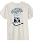 DARK SEAS RAIN CLOUD PIGMENT TEE ANTIQUE WHITE