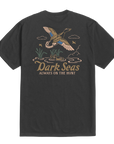 DARK SEAS LAGOON TEE DUSTY BLACK