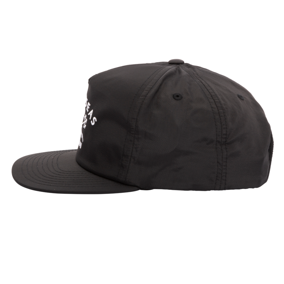 DARK SEAS TRIDENTS NYLON SNAPBACK BLACK - The Drive Skateboard Shop