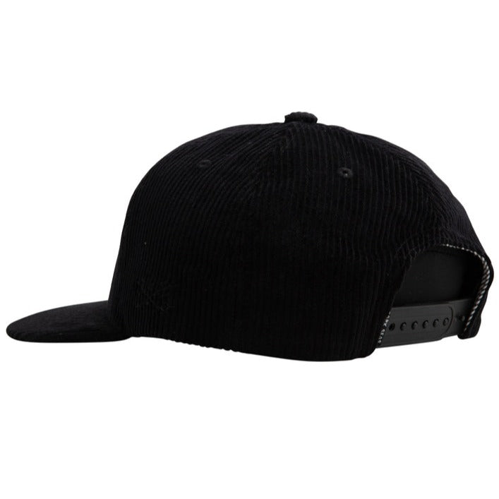 DARK SEAS CRISP HAT BLACK - The Drive Skateshop