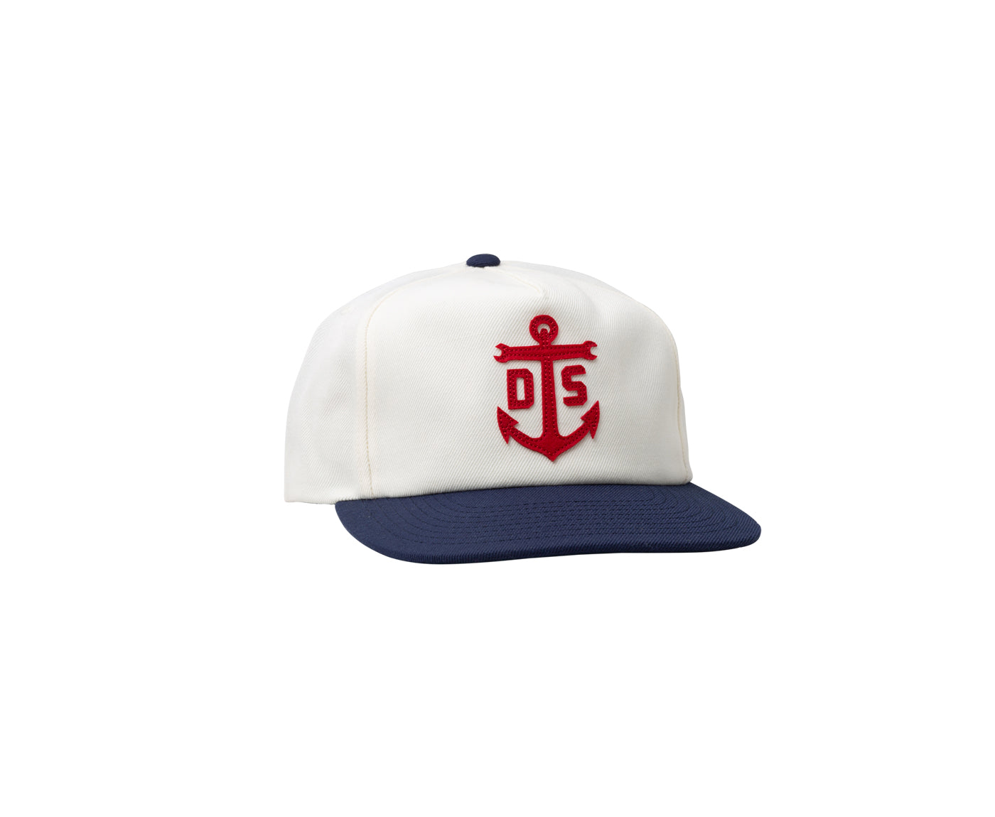 DARK SEAS GISLER HAT WHITE/NAVY