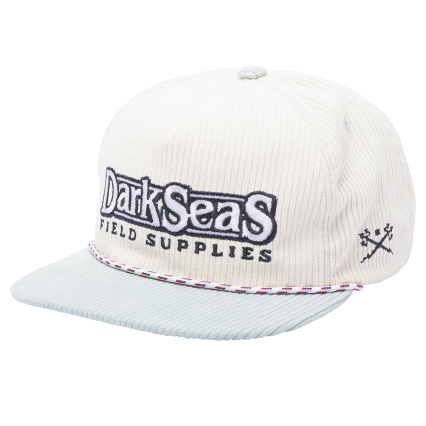 DARK SEAS SEADOG CORDUROY SNAPBACK HAT SUPPLIER OFF WHITE