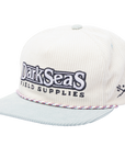 DARK SEAS SEADOG CORDUROY SNAPBACK HAT SUPPLIER OFF WHITE