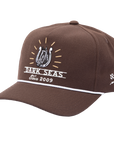 DARK SEAS CORRAL SNAPBACK HAT BROWN