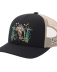 DARK SEAS BASHFORD TRUCKER SNAPBACK HAT BLACK