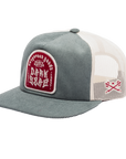 DARK SEAS METAL TRUCKER HAT GREEN
