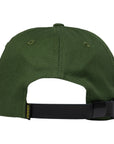KROOKED DOUBLE OK SCRIPT STRAPBACK OLIVE/CREAM - The Drive Skateboard Shop