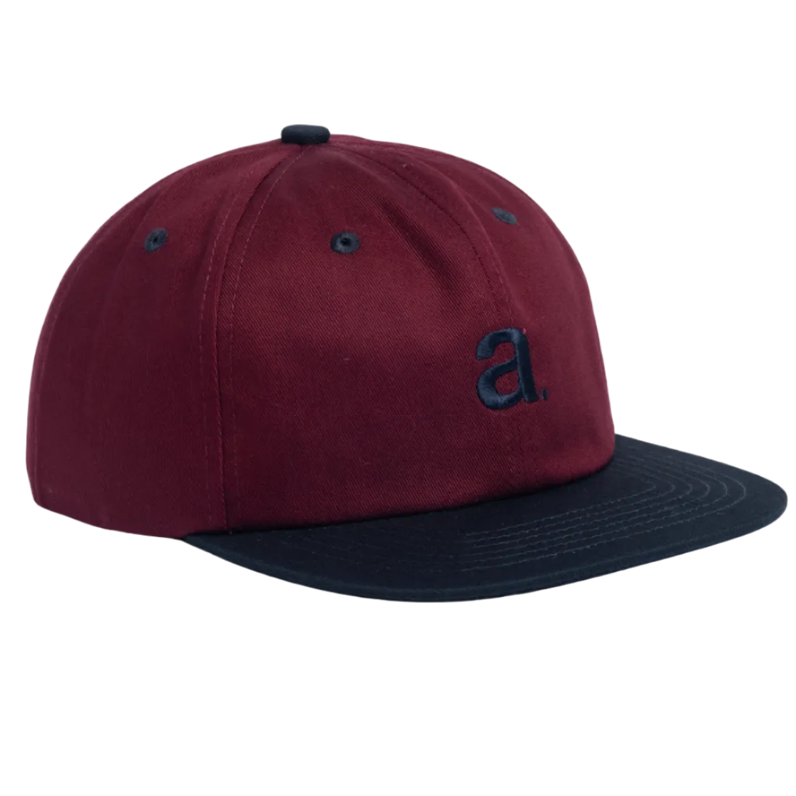 AUTUMN TWILL 6 PANEL SNAPBACK BURGUNDY