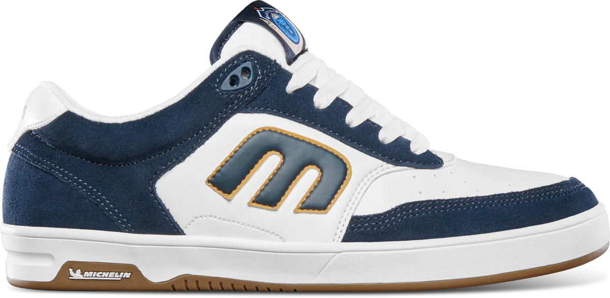 ETNIES THE AURELIEN MICHELIN WHITE/NAVY/GOLD