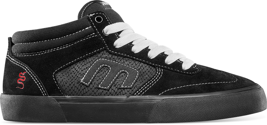 ETNIES X JENNY X MIKEY RAY - WINDROW VULC MID BLACK/BLACK - The Drive Skateshop