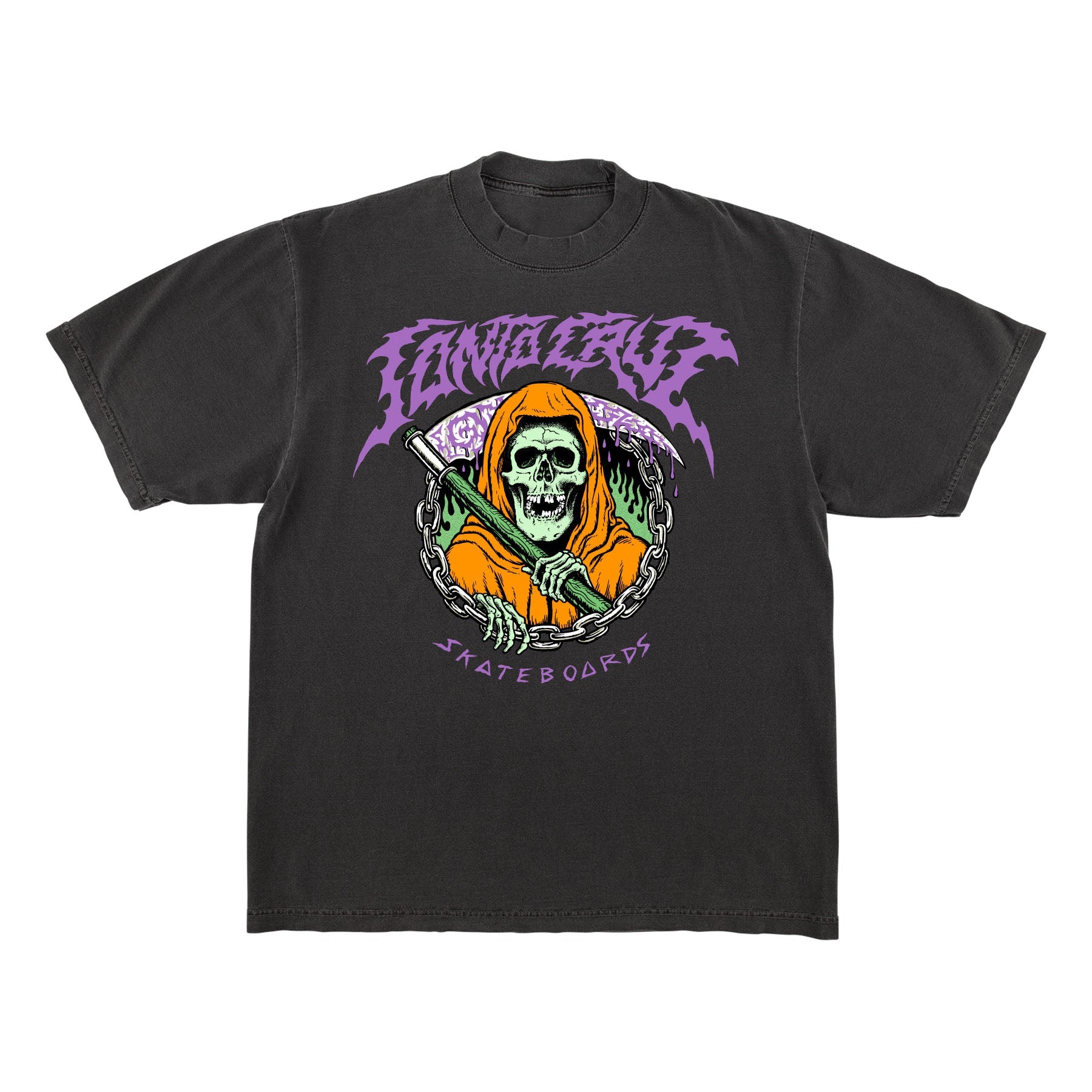 SANTA CRUZ T-SHIRT OUT OF TIME SHADOW