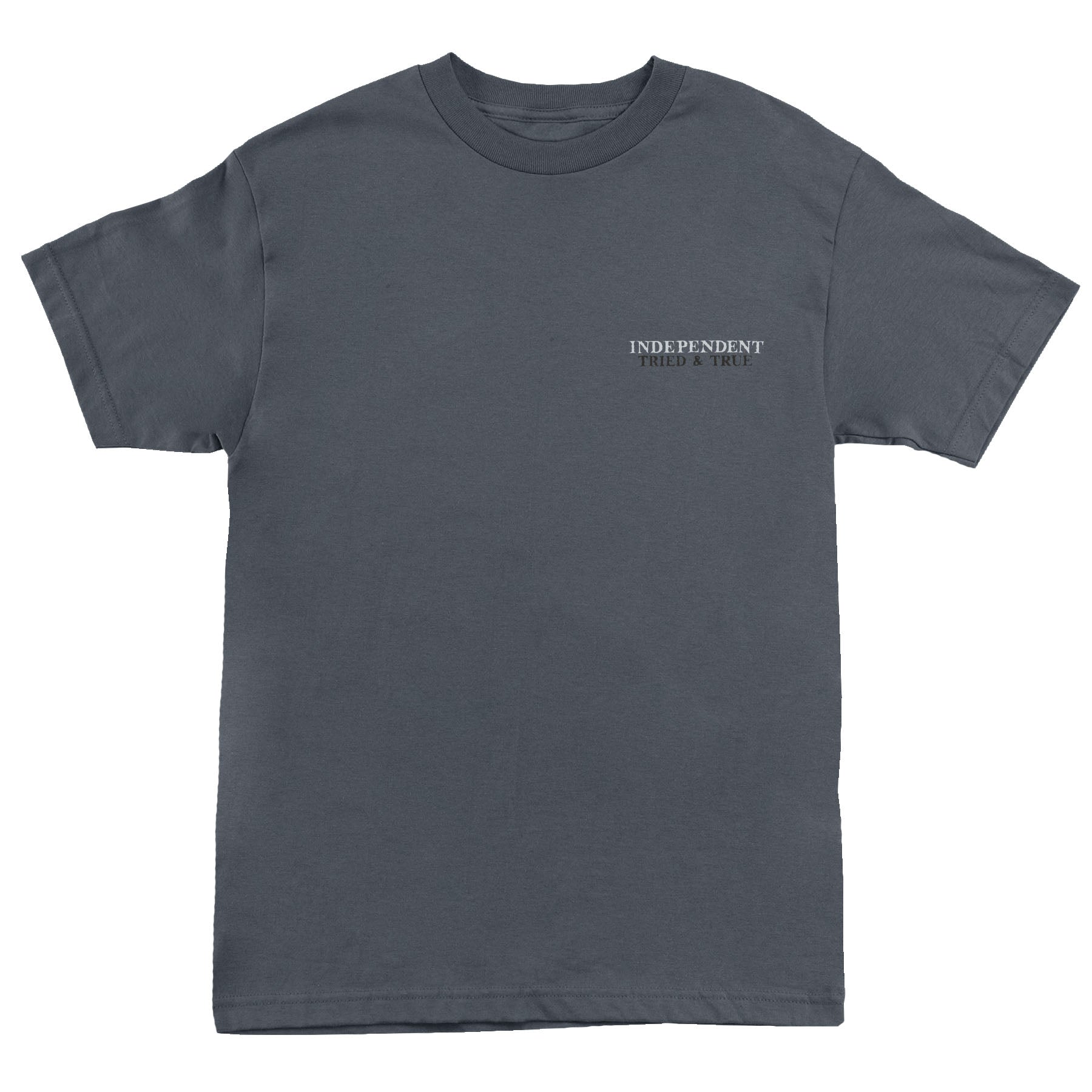 INDEPENDENT T-SHIRT TRIED AND TRUE CHARCOAL