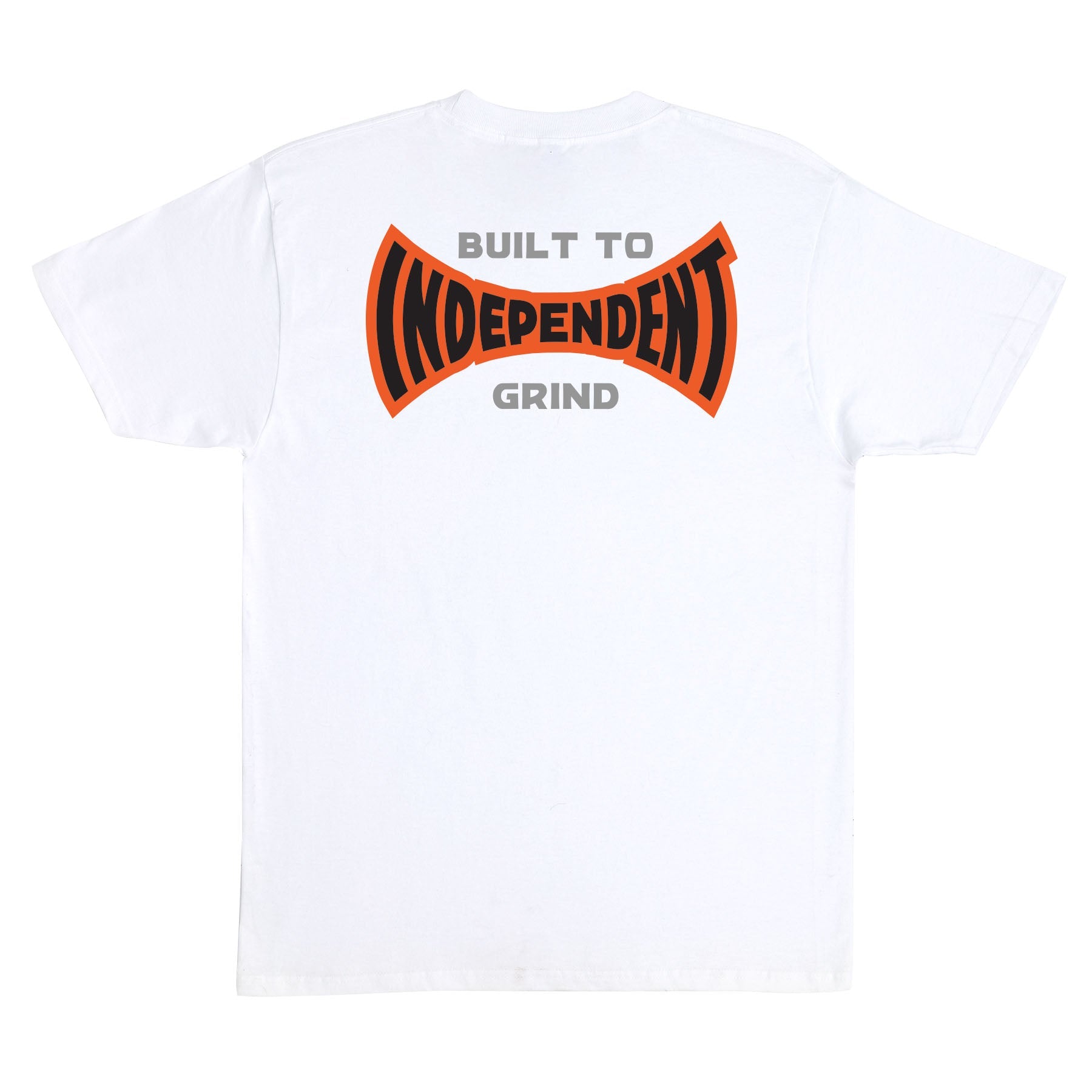 INDEPENDENT T-SHIRT BUILT TO GRIND SPAN WHITE
