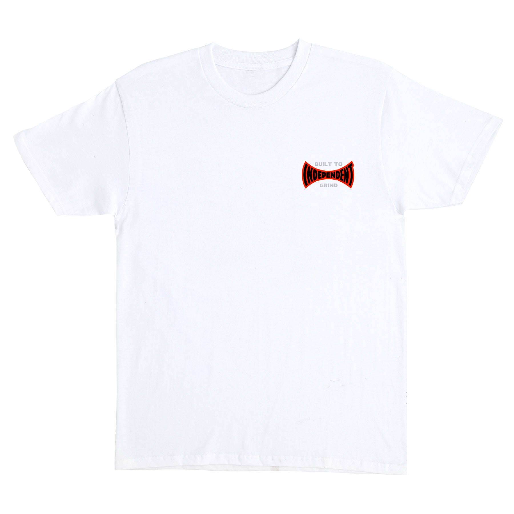 INDEPENDENT T-SHIRT BUILT TO GRIND SPAN WHITE