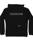 INDEPENDENT YOUTH HOOD BAR LOGO REFLECTIVE BLACK - The Drive Skateboard Shop
