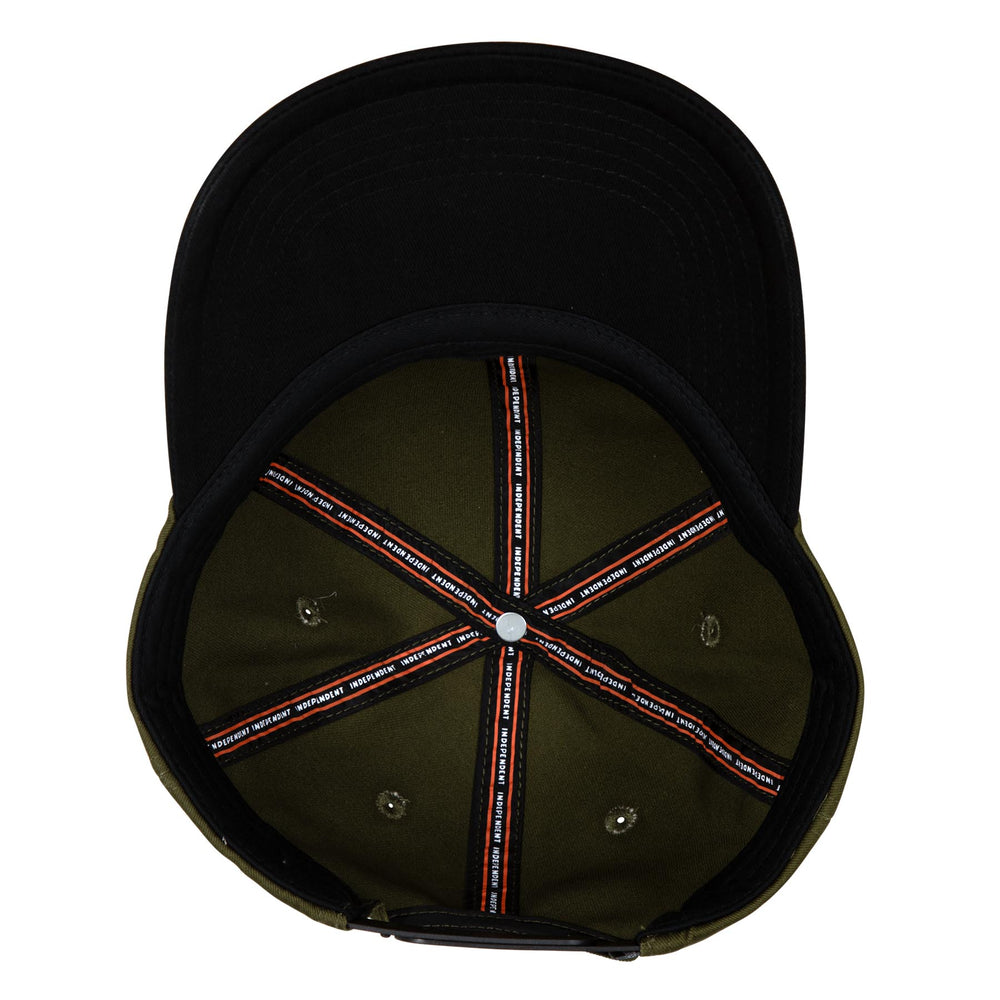 INDEPENDENT DAD SNAPBACK MOJOCHROME OLIVE/BLACK - The Drive Skateboard Shop