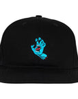 SANTA CRUZ SNAPBACK SCREAMING HAND BLACK
