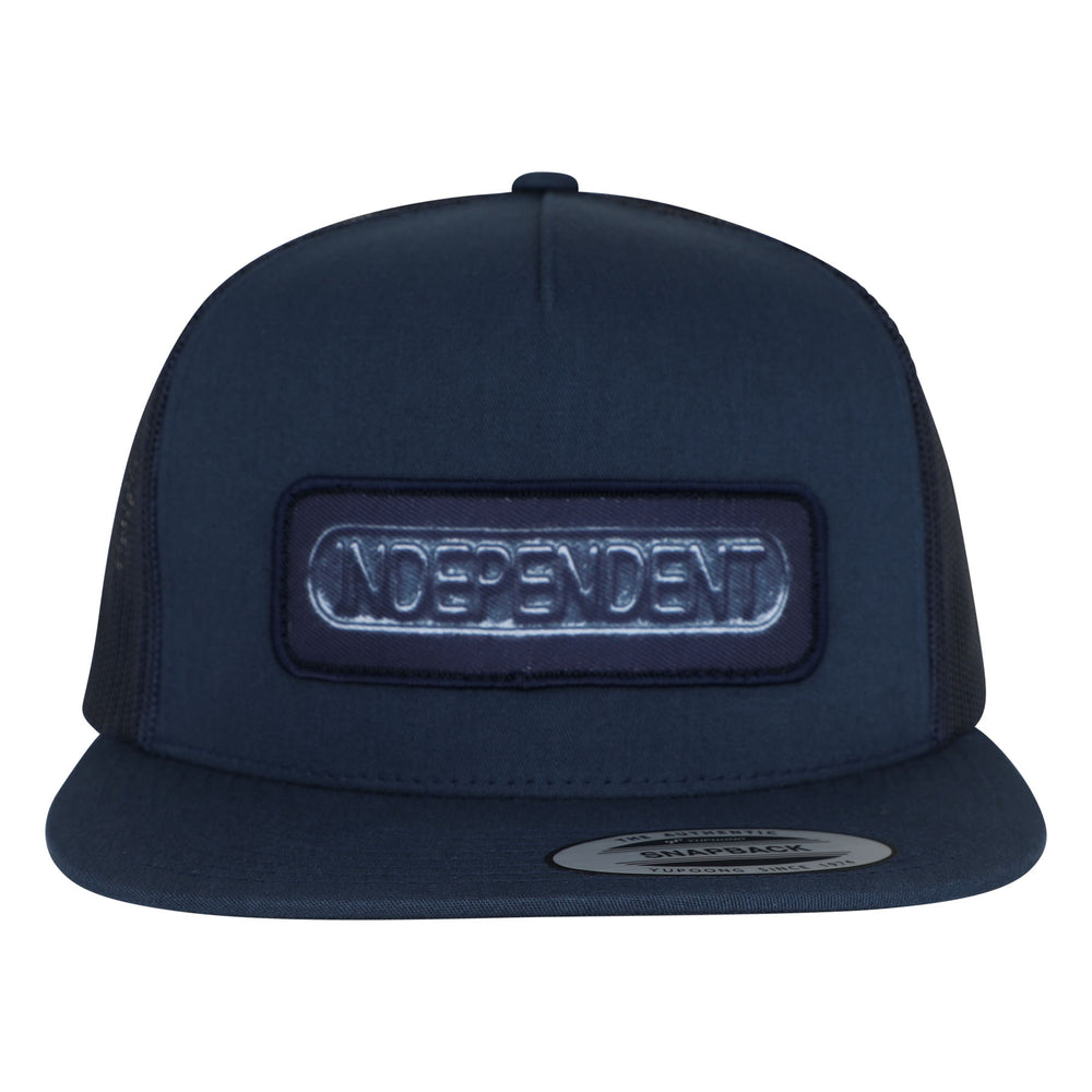 INDEPENDENT SNAPBACK SAND CAST NAVY