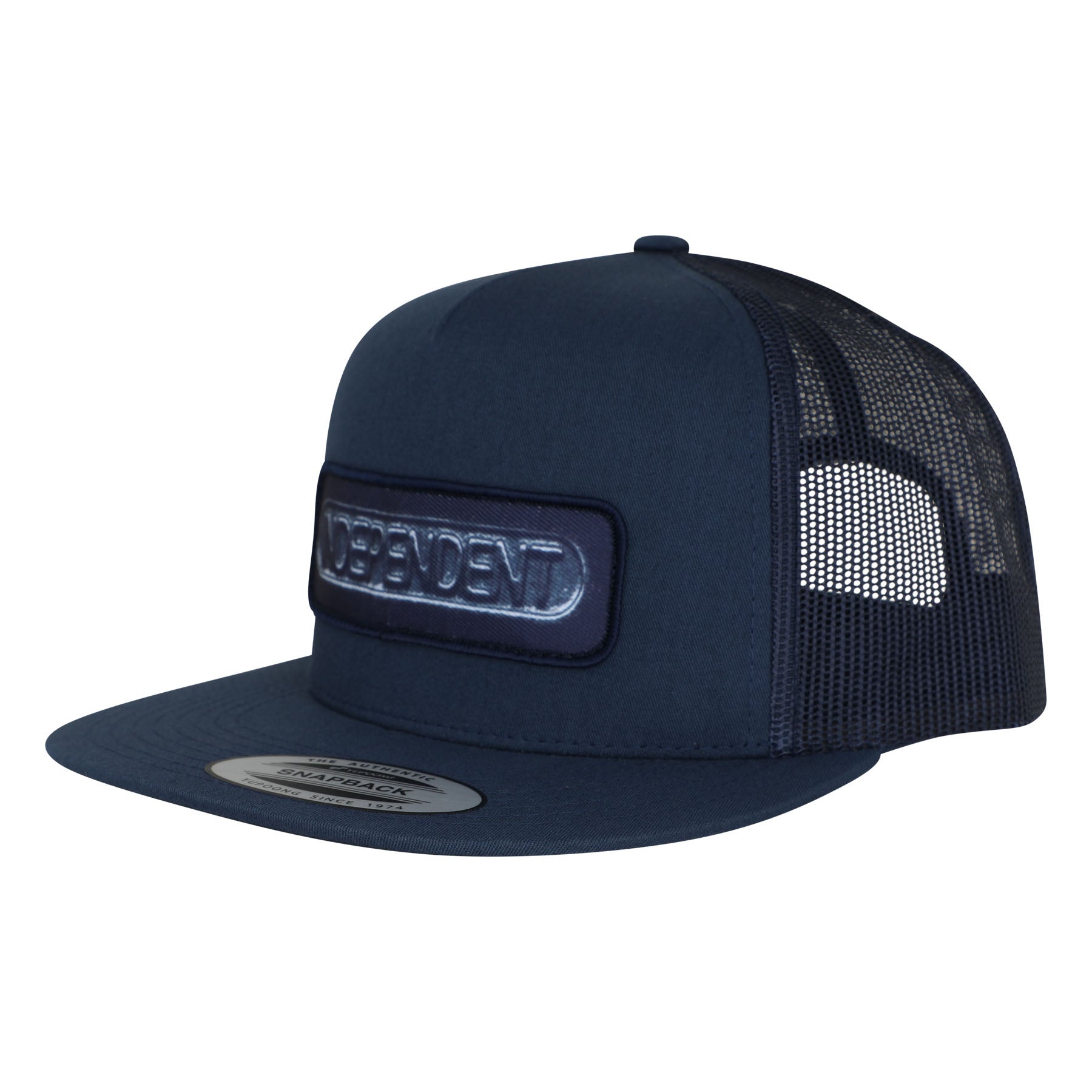 INDEPENDENT SNAPBACK SAND CAST NAVY