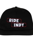 INDEPENDENT STICKER SLAP SNAPBACK BLACK