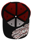 INDEPENDENT STICKER SLAP SNAPBACK MAROON