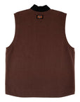 INDEPENDENT WORK VEST BUILT TO GRIND CHARCOAL