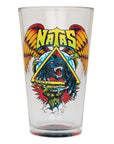 SANTA CRUZ PINT GLASS NATAS SC PANTHER
