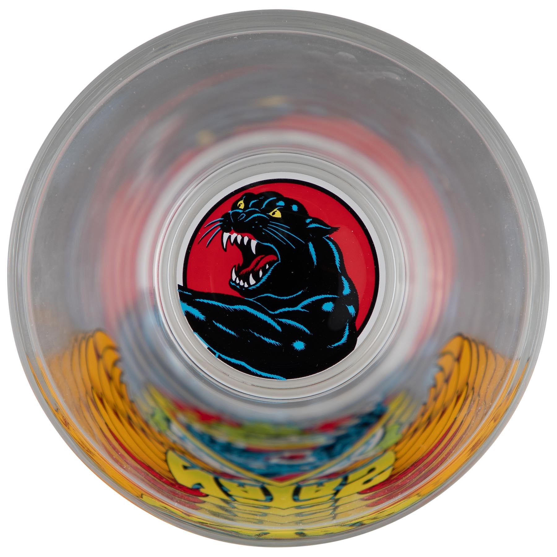 SANTA CRUZ PINT GLASS NATAS SC PANTHER - The Drive Skateboard Shop