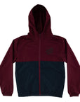 SANTA CRUZ YOUTH WINDBREAKER OPUS DOT MAROON DOT/CLASSIC NAVY - The Drive Skateboard Shop