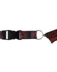 CREATURE X CANNIBAL CORPSE LANYARD RED/BLACK