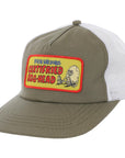 HEROIN CERTIFRIED TRUCKER HAT OLIVE - The Drive Skateboard Shop