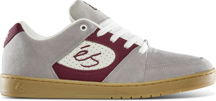 ES ACCEL SLIM GREY/BURGANDY