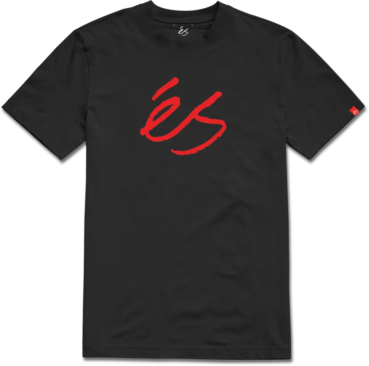 ES SCRIPT BLACK T-SHIRT