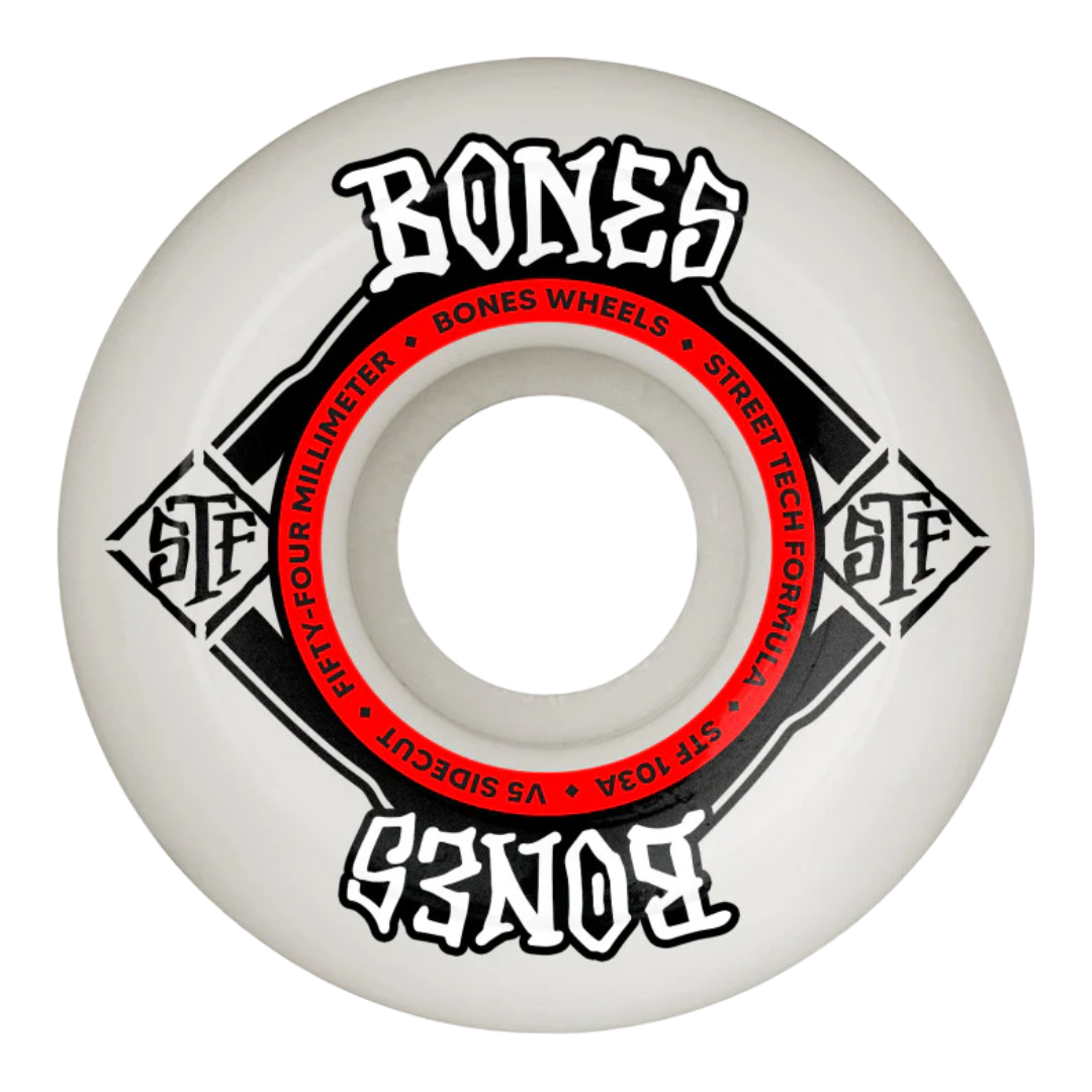 BONES WHEELS STF V5 SIDECUTS 103A (52MM/54MM) - The Drive Skateboard Shop