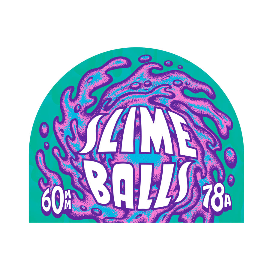 SLIME BALL WHEELS OG SLIME WHITE 78A (60MM) - The Drive Skateshop
