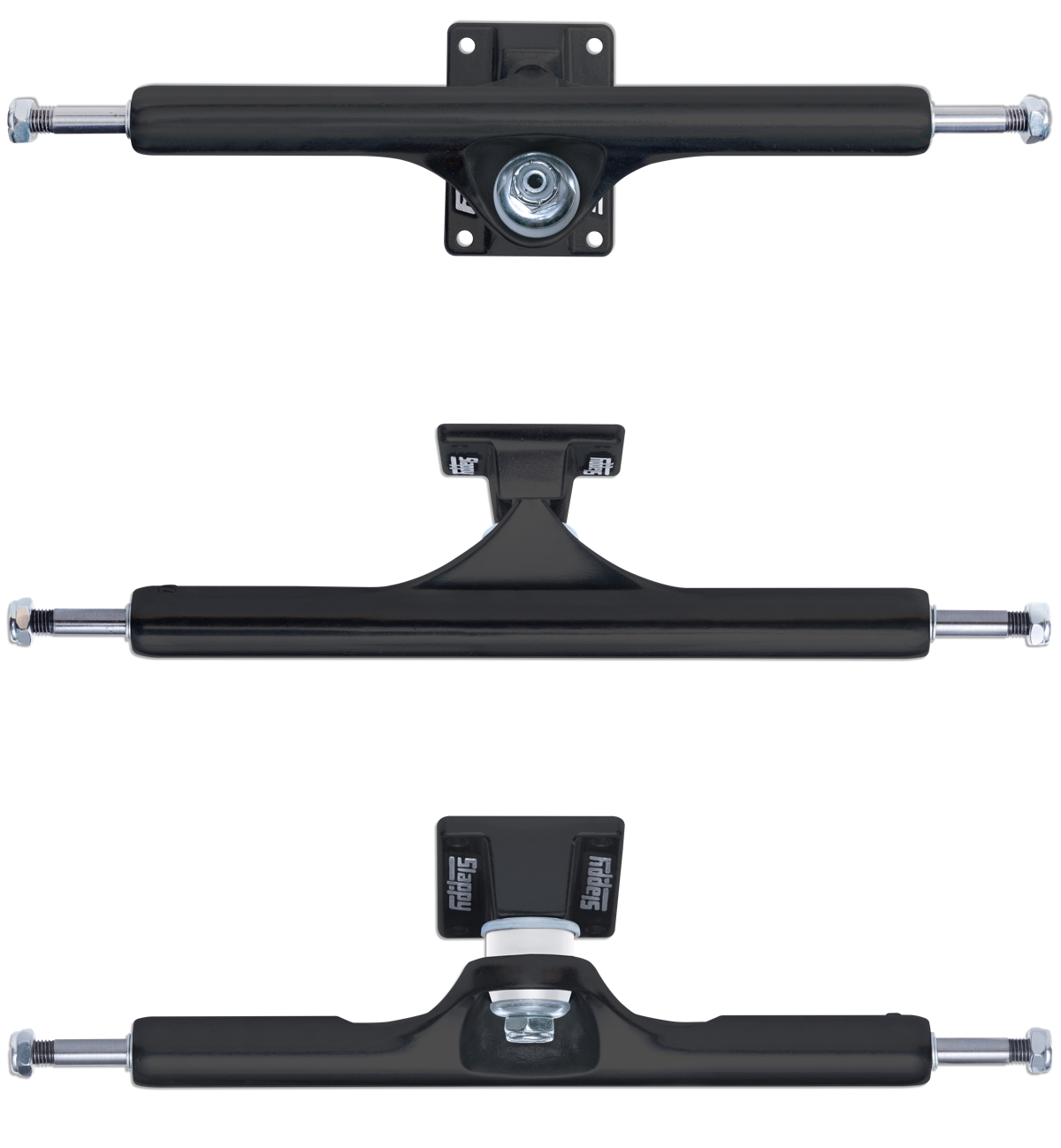 SLAPPY TRUCKS ST1 HOLLOW MATTE BLACK (13")