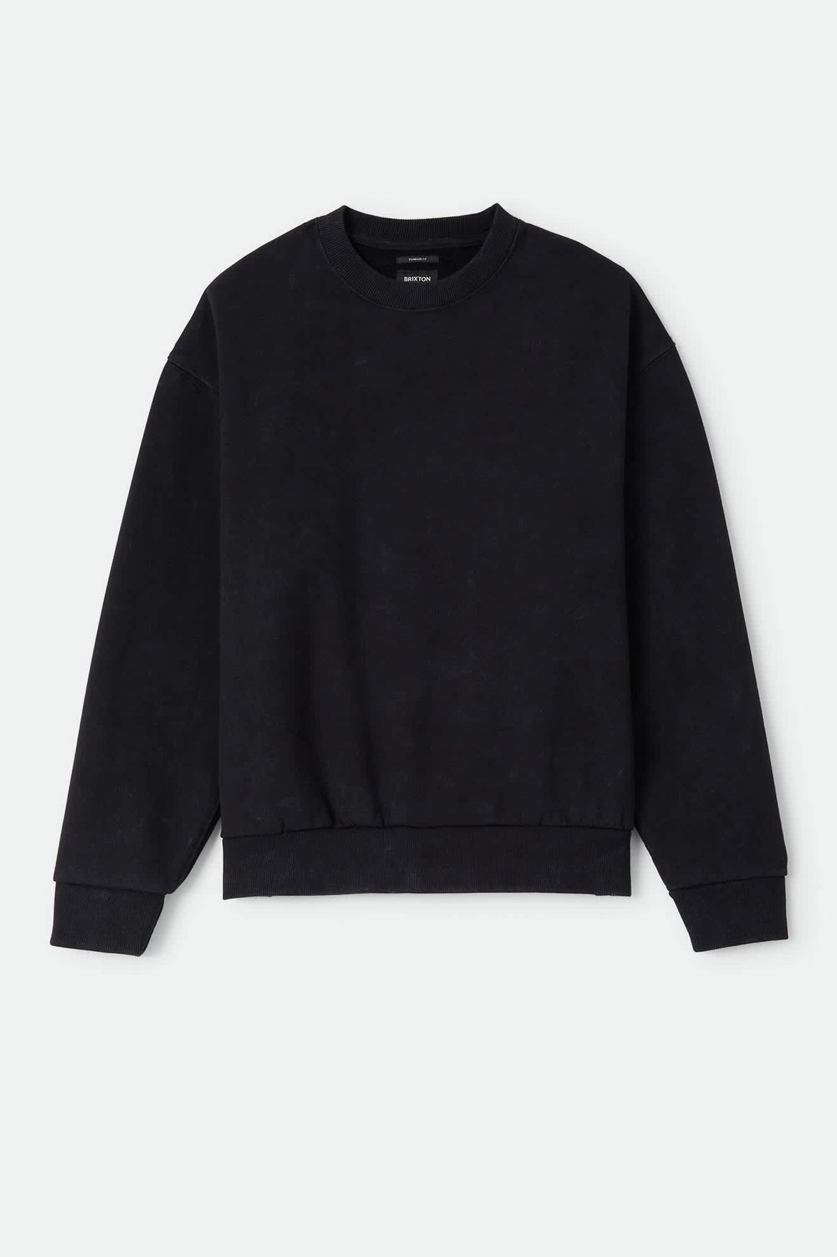 BRIXTON BASELINE CREW FLEECE BLACK