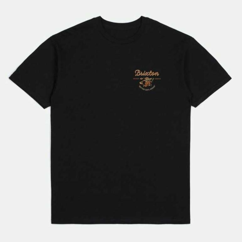 BRIXTON BETTER DAYS S/S T-SHIRT BLACK