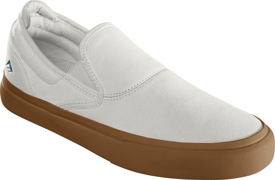 EMERICA WINO G6 SLIP-ON WHITE/TAN