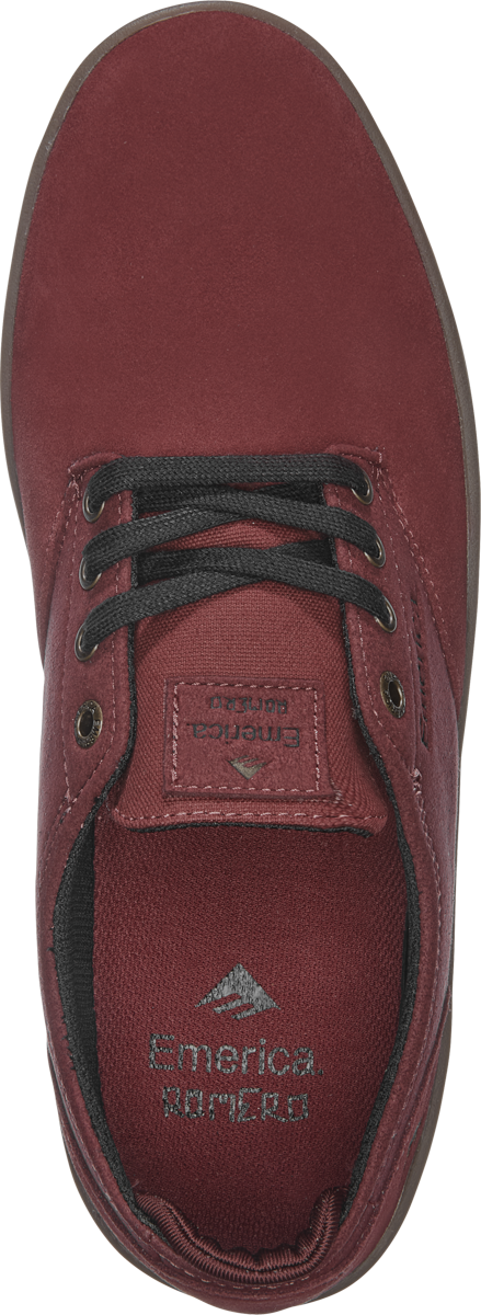 EMERICA ROMERO LACED BURGANDY/GUM