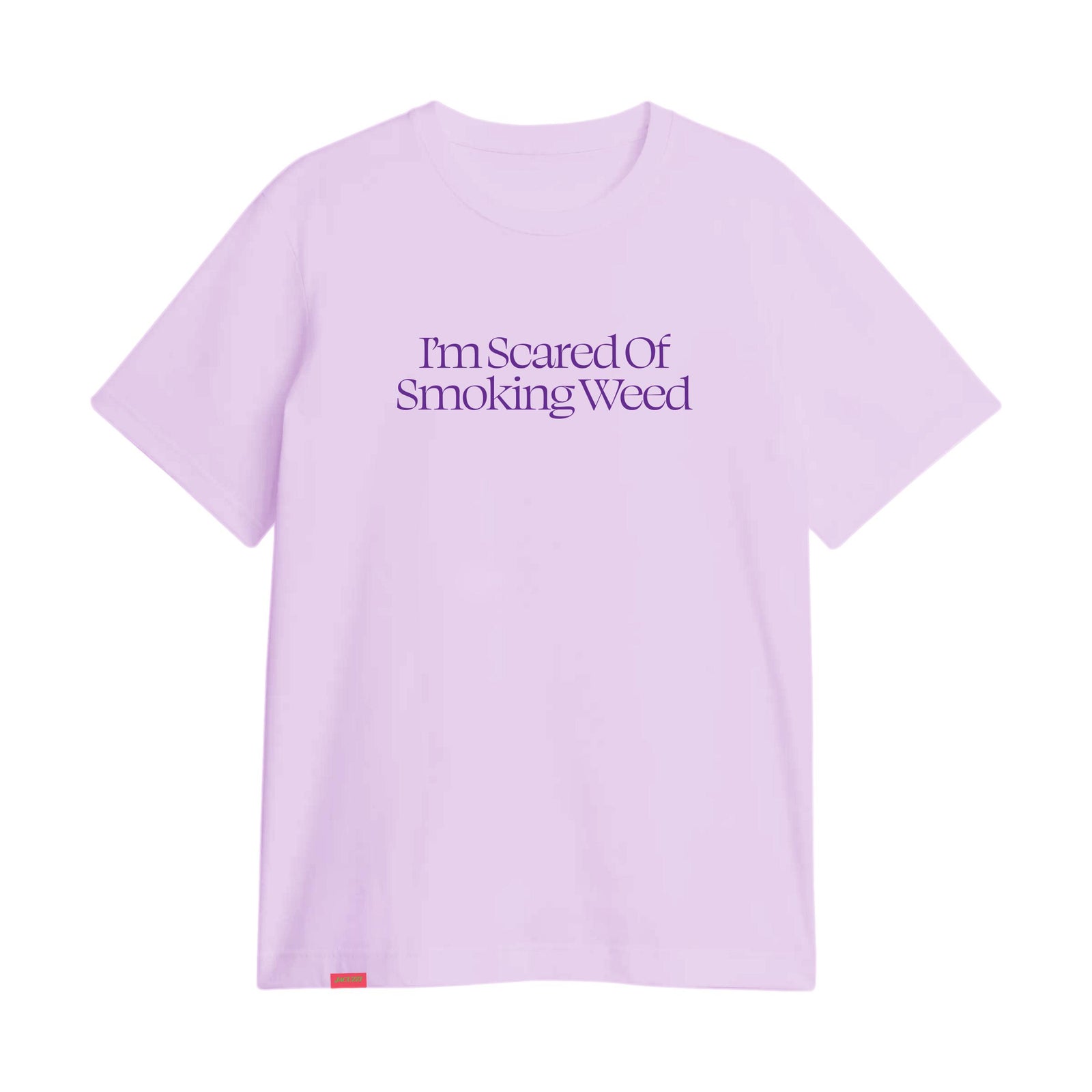 JACUZZI SCARED WEED PREMIUM T-SHIRT LAVENDER - The Drive Skateboard Shop