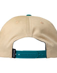 VENTURE HERITAGE SNAPBACK TAN/JADE - The Drive Skateboard Shop