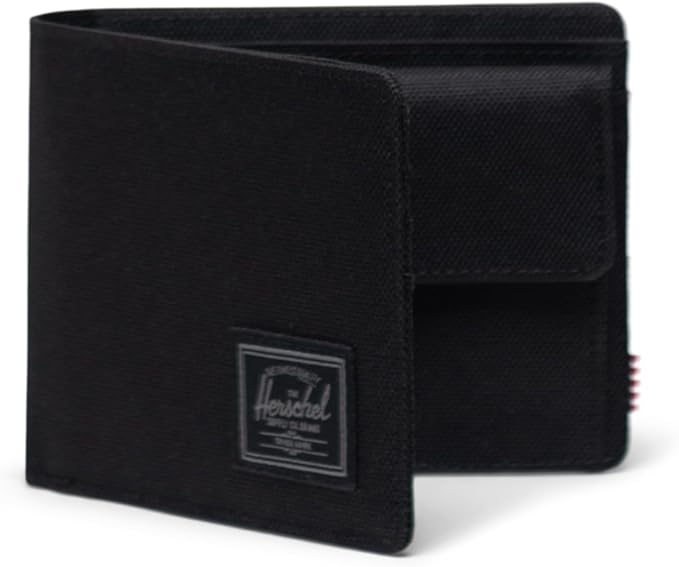 HERSCHEL ROY COIN WALLET BLACK TONAL