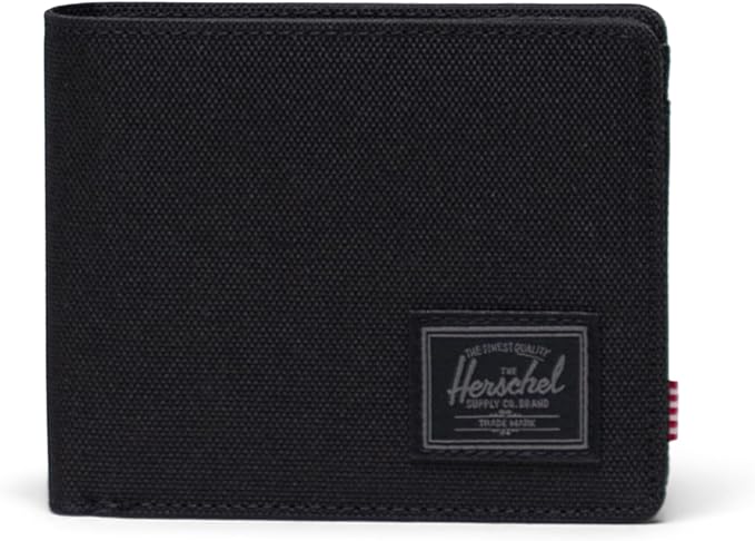 HERSCHEL ROY COIN WALLET BLACK TONAL