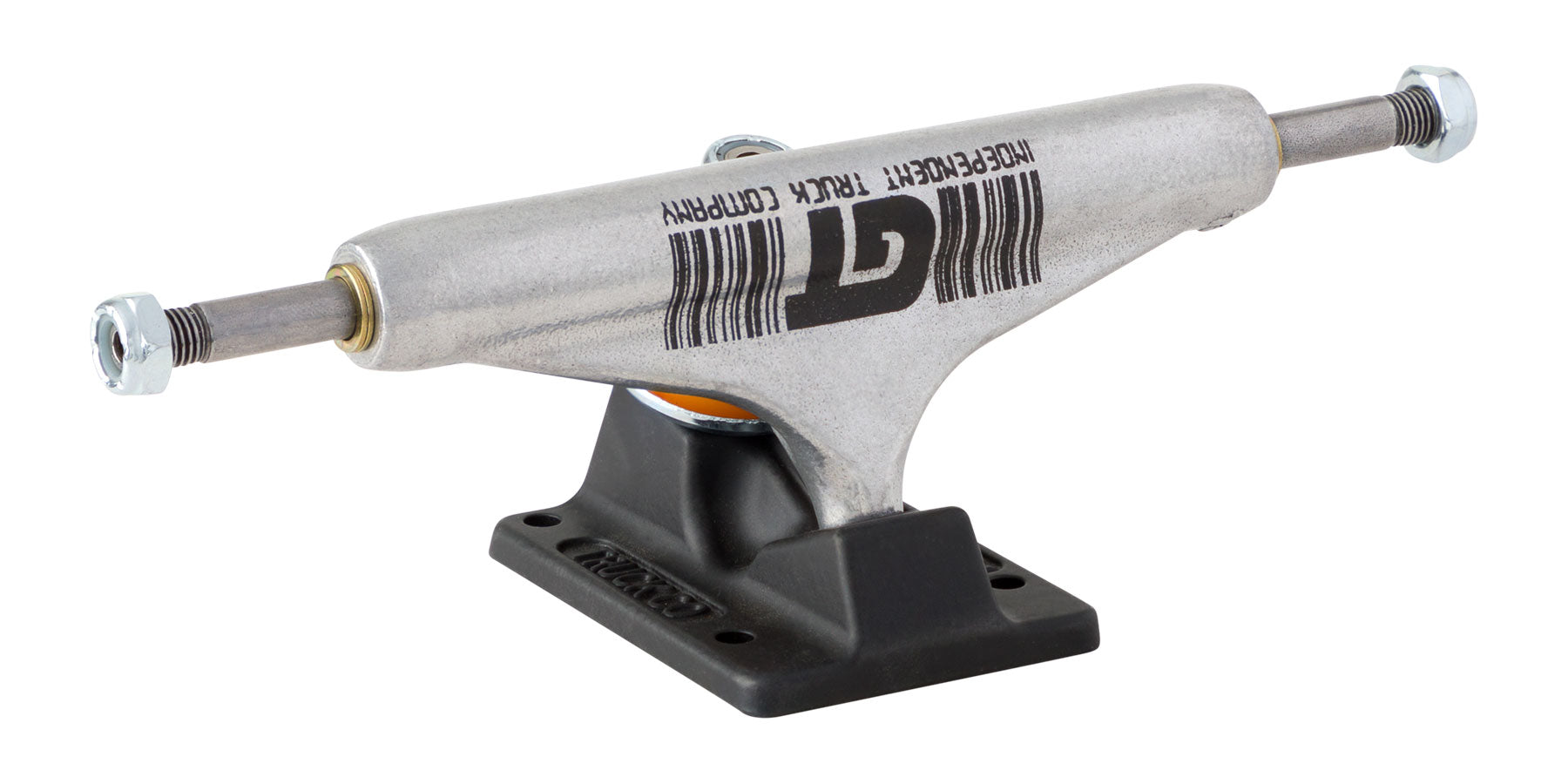 INDEPENDENT TRUCKS GRANT TAYLOR HOLLOW BARCODE SILVER/BLACK