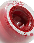 RICTA WHEELS SHANAHAN CRYSTAL CORES CLEAR METAL RED 95A (53MM) - The Drive Skateboard Shop