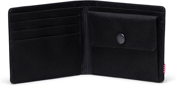 HERSCHEL ROY COIN WALLET BLACK TONAL