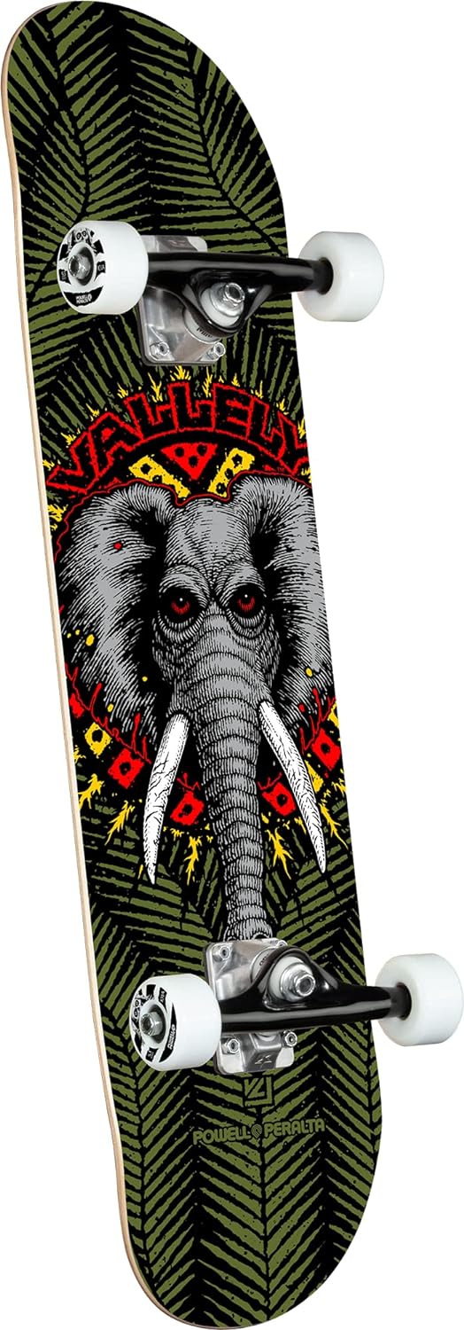 POWELL-PERALTA COMPLETE  VALLELY ELEPHANT OLIVE (8.25")